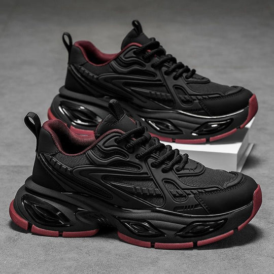 Damen Sportliche Chunky Sneakers mit atmungsaktivem Obermaterial und dämpfendem Sohlenprofil EB