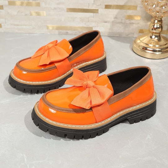 Damen Elegante und komfortable Slipper mit Schleifen-Applikation EB