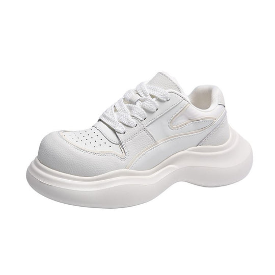 Damen sportive Chunky Sneakers mit innovativem Sohlenprofil und atmungsaktivem Obermaterial EB
