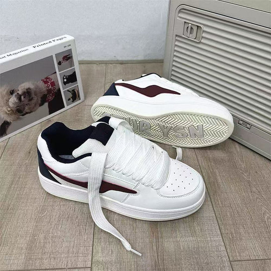 Damen Sportliche Sneakers mit atmungsaktiver Mesh-Oberfläche und dämpfender Sohle EB