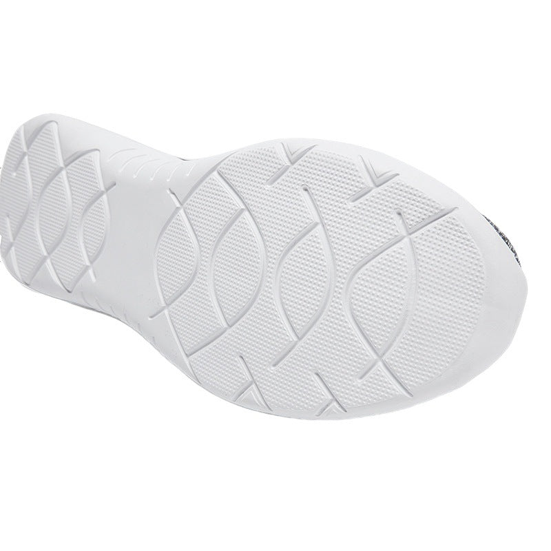Damen Atmungsaktive Slip-On Sportschuhe mit elastischem Obermaterial EB