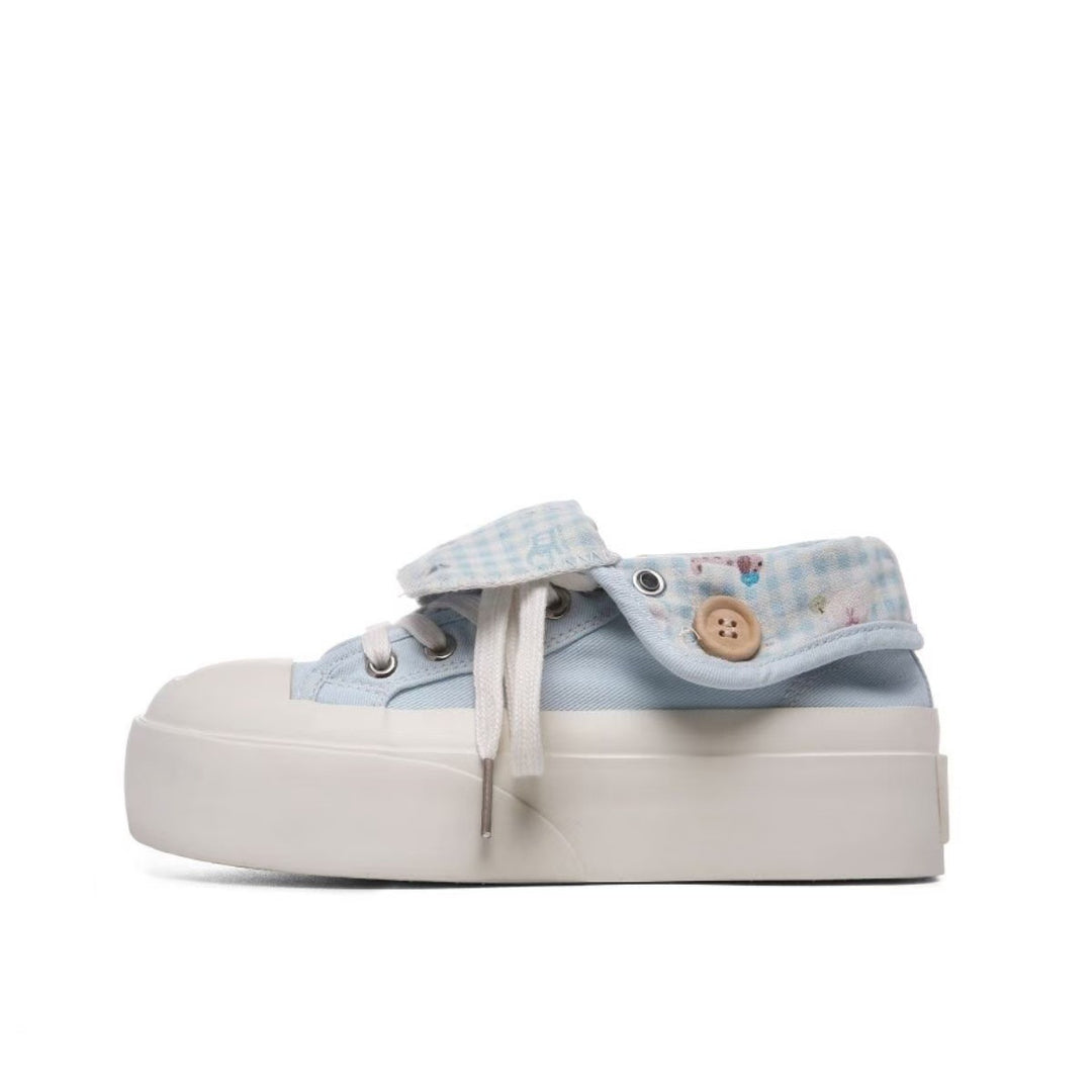 Damen modische Plateauschuhe EB