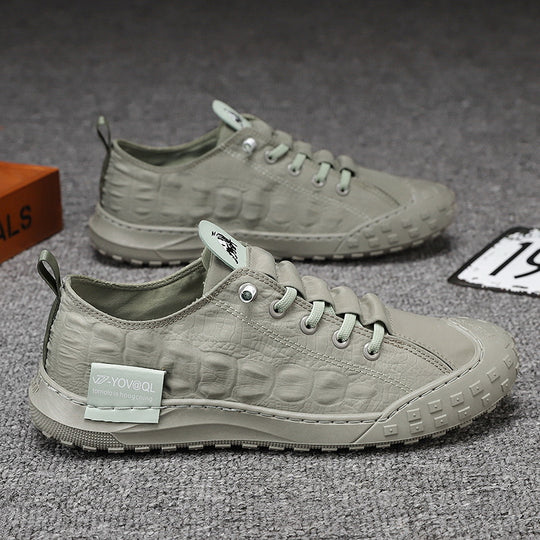 Damen Komfortable Sneaker mit strukturiertem Obermaterial EB