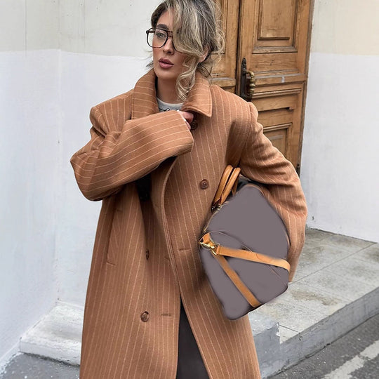 Damen Oversized Steppmantel EB