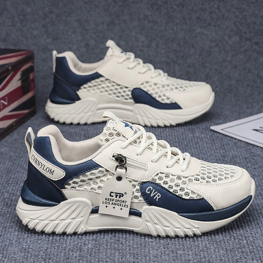 Damen Atmungsaktive Sneakers mit verstärktem Fersen- und Dämpfungssystem EB