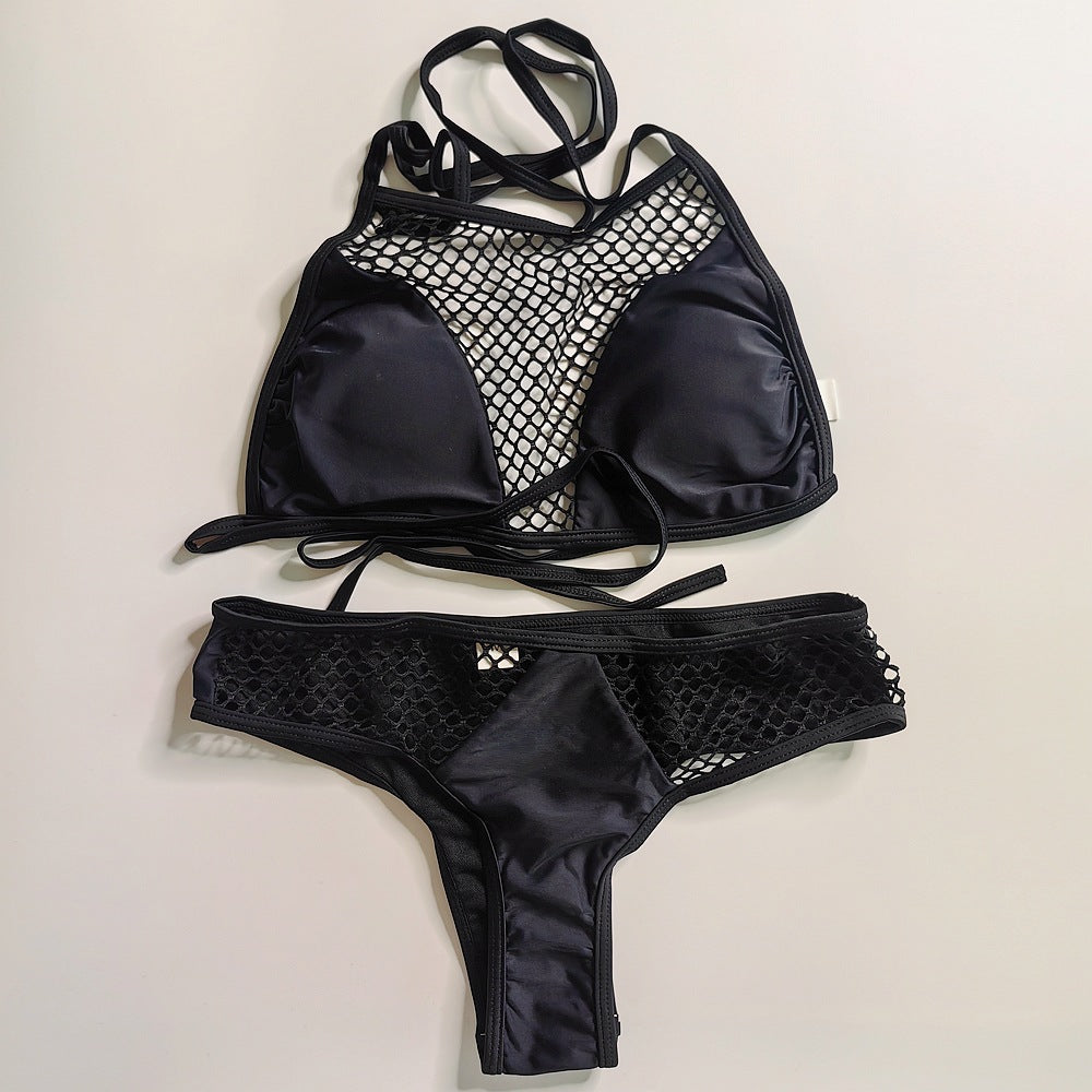 Damen Bikini mit Netzdesign EB