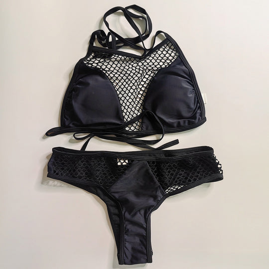 Damen Bikini mit Netzdesign EB
