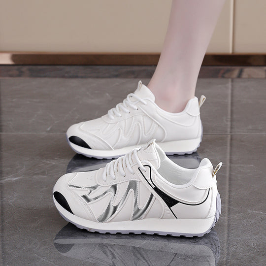 Damen modische Lauf-Sneakers mit rutschfester Sohle und atmungsaktivem Obermaterial EB