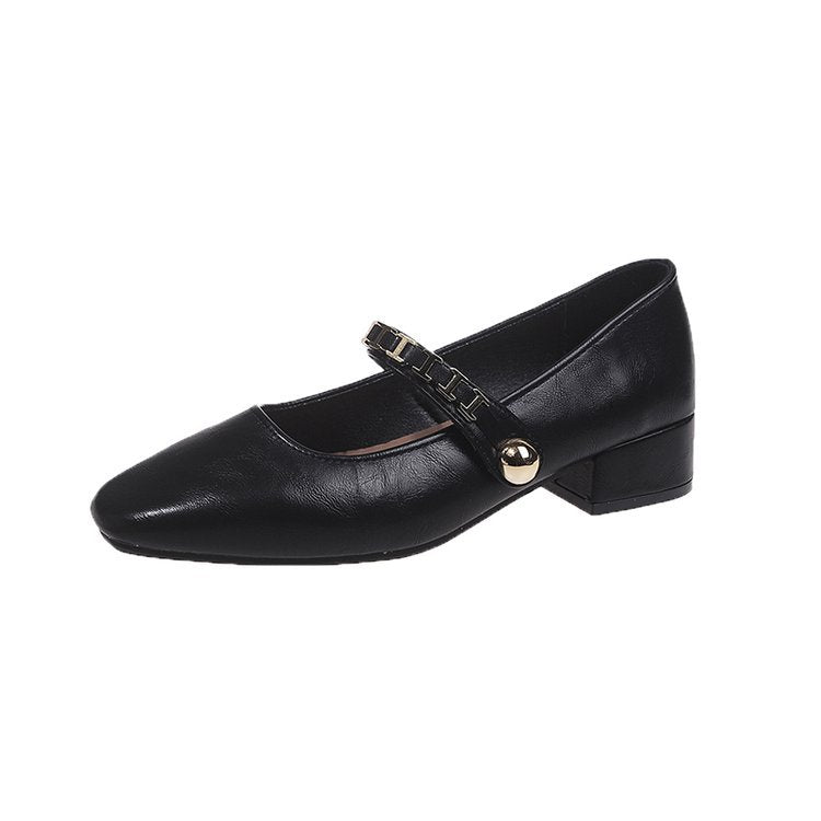 Damen elegante Mary Jane Ballerinas EB