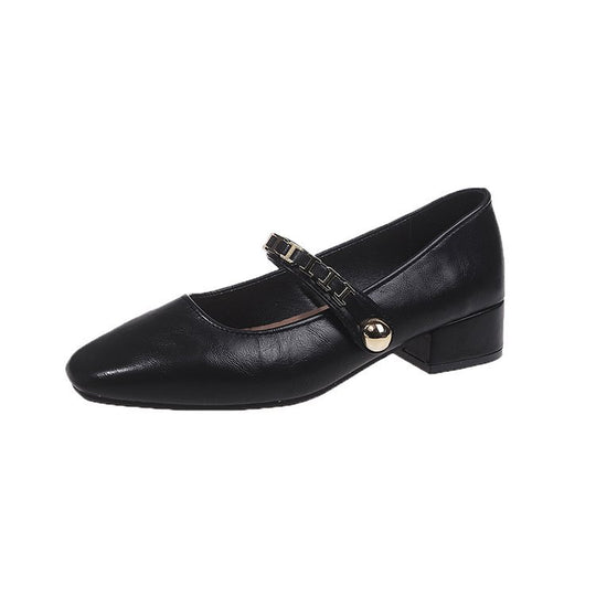 Damen elegante Mary Jane Ballerinas EB
