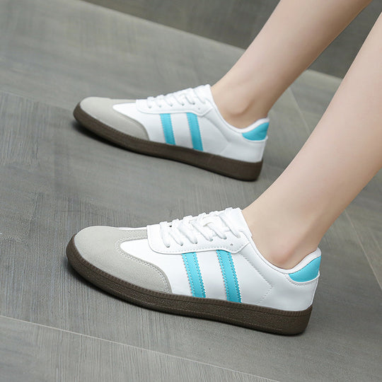 Damen Sportliche Sneakers mit innovativer Sohlentechnologie und modischen Akzenten EB