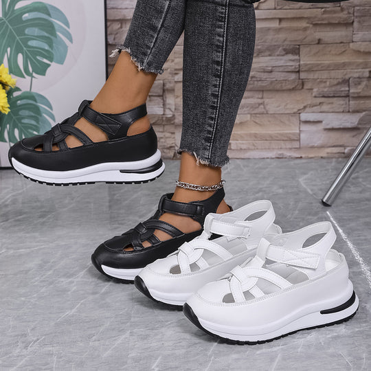 Damen Komfortable Freizeitschuhe mit atmungsaktivem Obermaterial und rutschfester Sohle EB