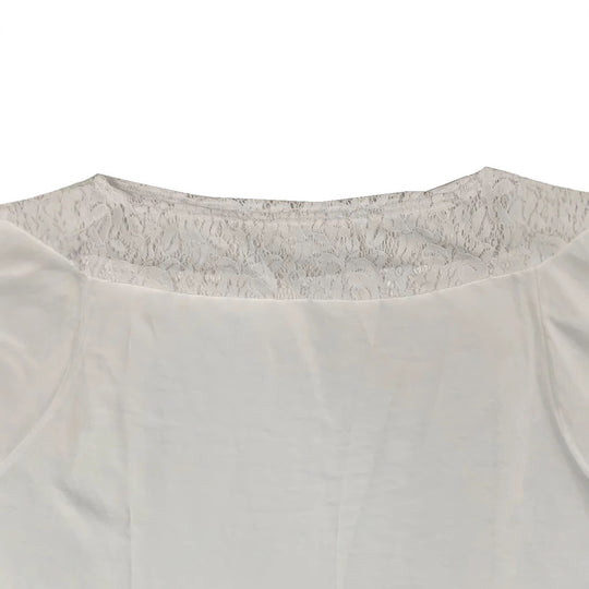 Damen luftiges Sommerkleid mit raffinierten Spitzenakzenten EB