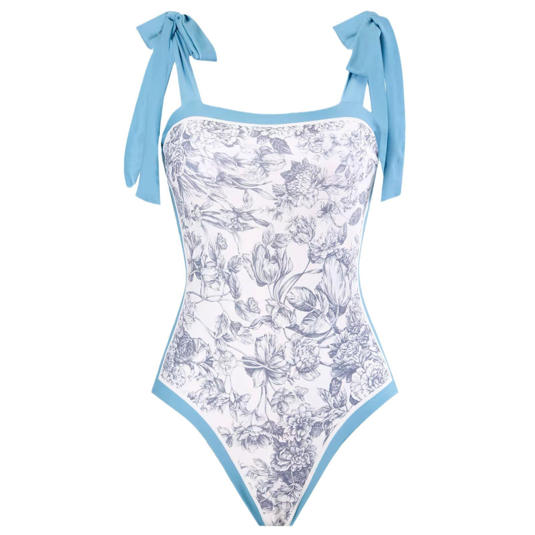 Damen Maxirock mit floralen Mustern und voluminösem Schnitt EB