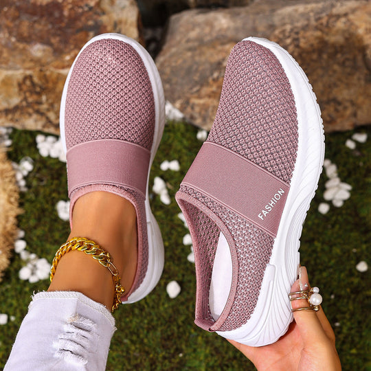 Damen Bequeme Slip-On Sneakers EB