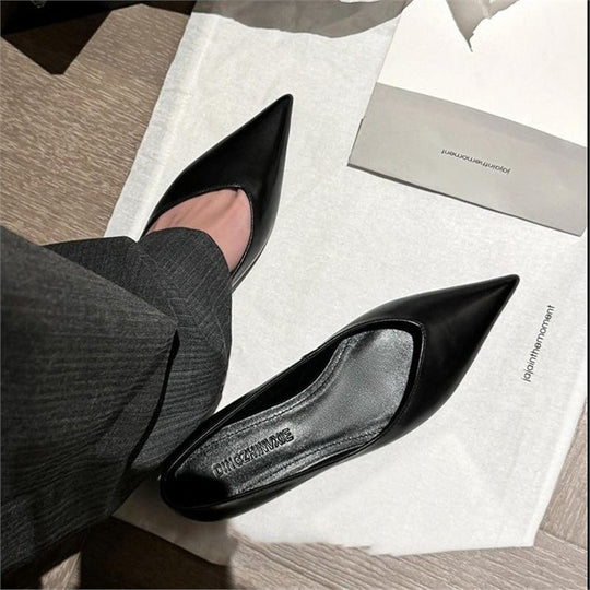 Damen Spitzenschuhe mit elegantem Ausschnitt EB