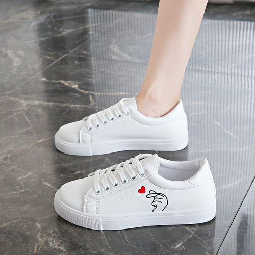 Damen Sneakers mit elegantem Logo und bequemer Sohle EB