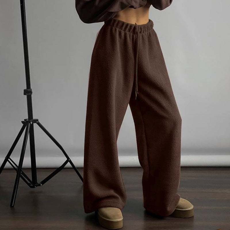 Damen Bequeme Freizeithose aus weichem Fleece EB
