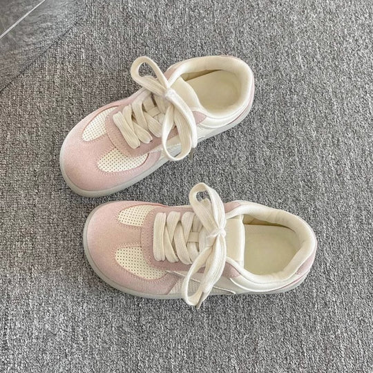 Damen Atmungsaktive Freizeitsneaker mit rutschfester Sohle und modischem Design EB