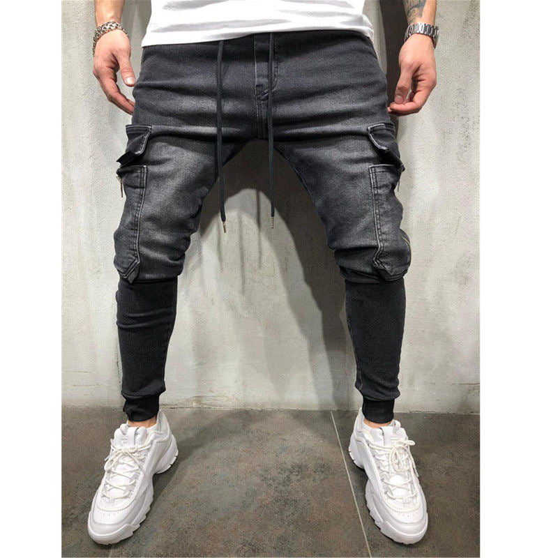 Herren Cargo-Jogginghose mit modischem Slim-Fit Schnitt und praktischen Taschen EB