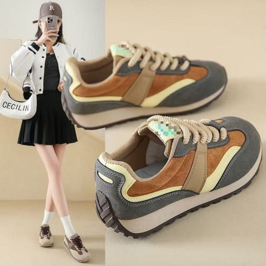 Damen Sportliche Sneakers mit atmungsaktiver Sohle und modischem Design EB