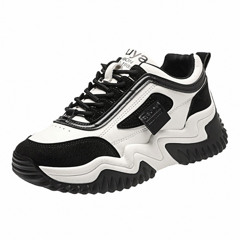 Damen Sportliche Chunky Sneakers mit rutschfester Profilsohle und herausragendem Dämpfung EB