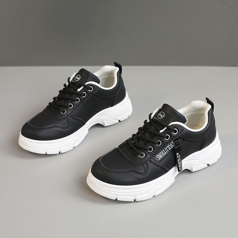 Damen Sportliche Sneakers mit dickem Sohlenprofil und atmungsaktivem Obermaterial EB