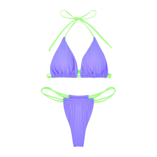 Damen Triangel-Bikini mit Anpassbarem Schlaufensystem EB