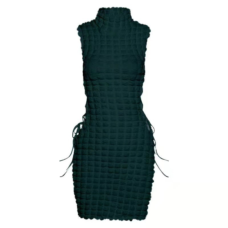Damen Bodycon Kleid mit raffiniertem Strukturdesign EB