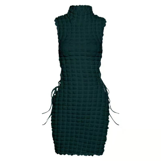 Damen Bodycon Kleid mit raffiniertem Strukturdesign EB