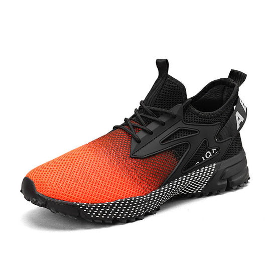Damen Sportliche Atmungsaktive Sneakers mit rutschfester Sohle und flexiblem Design EB