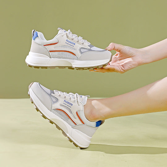 Damen Sportliche Sneakers mit dämpfendem Komfort und atmungsaktivem Mesh-EB