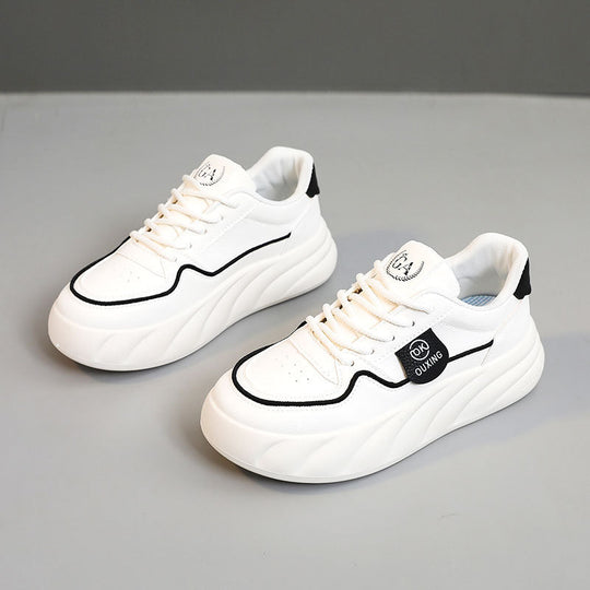 Damen Chunky Sneakers mit atmungsaktivem Obermaterial und komfortabler Dämpfung EB