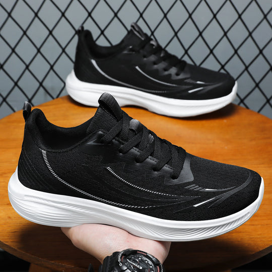Damen Leichte und atmungsaktive Sport-Sneaker mit rutschfester Sohle EB