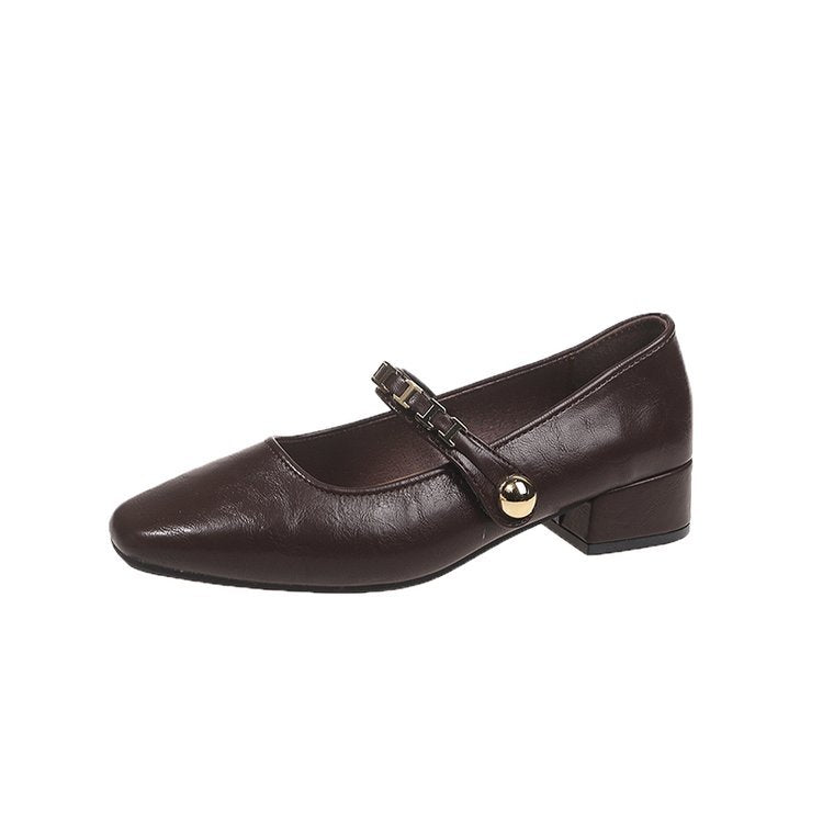 Damen elegante Mary Jane Ballerinas EB