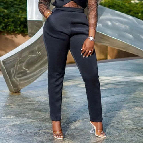 Damen elegante weite Hose EB