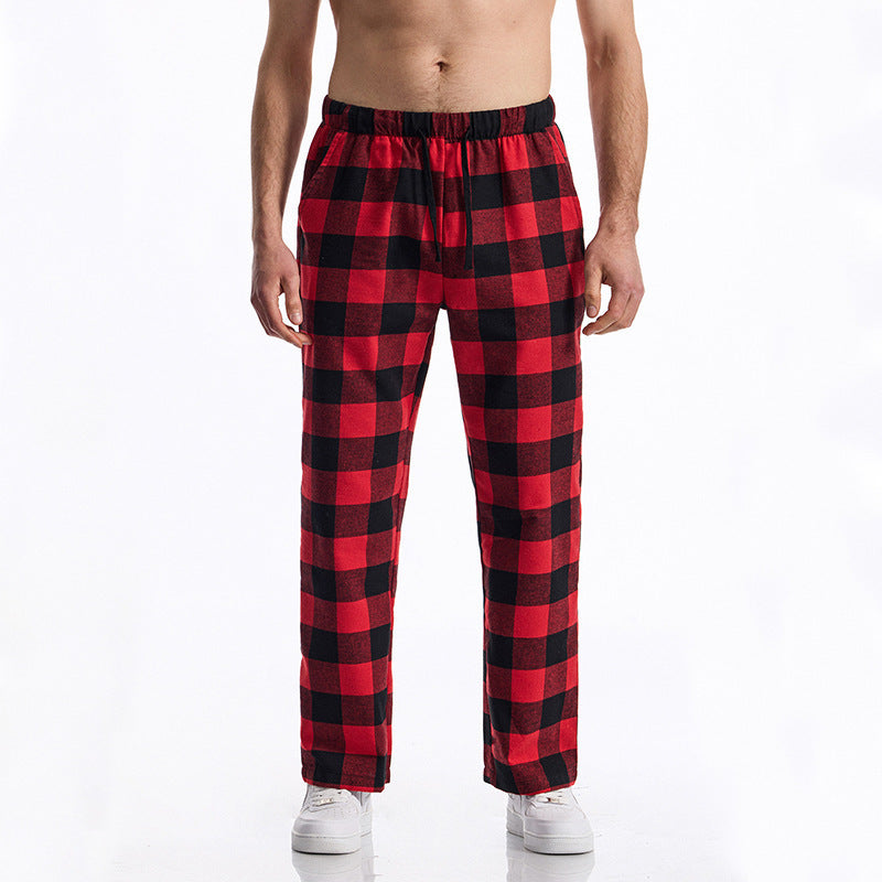 Herren komfortable Karohose EB