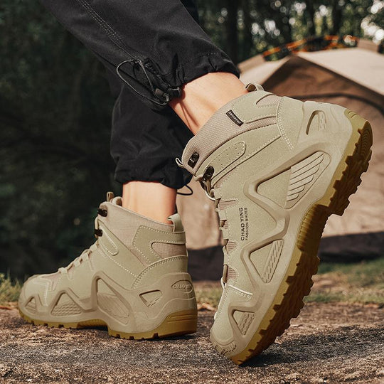 Damen Sportliche High-Top Sneakers mit rutschfester Sohle und atmungsaktivem Obermaterial EB