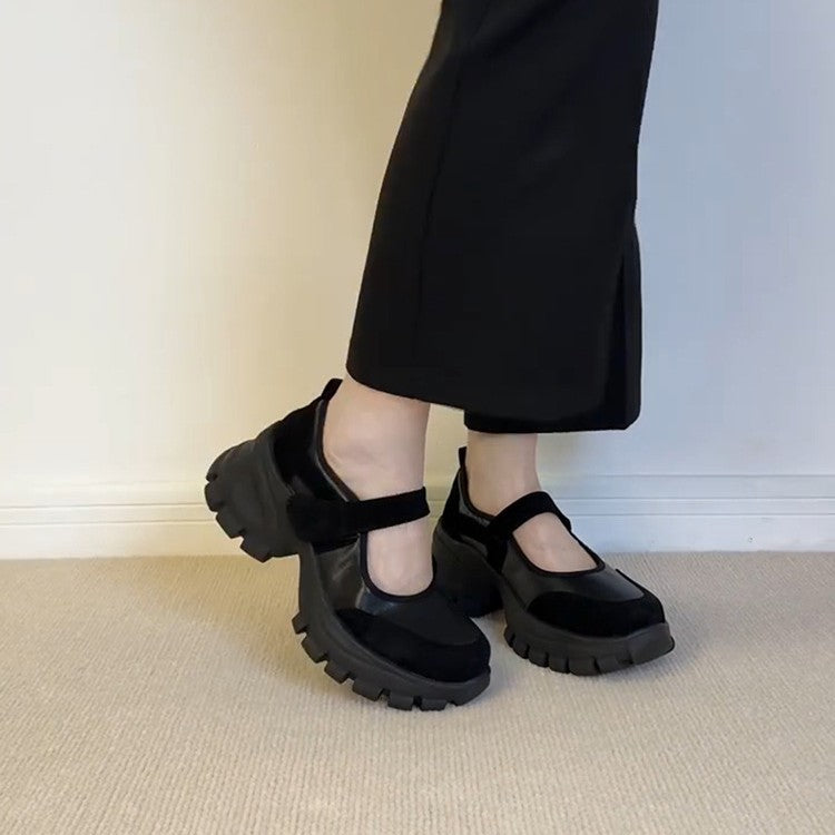 Damen Sneakers mit verstellbarem Klettverschluss und rutschfester Sohle EB