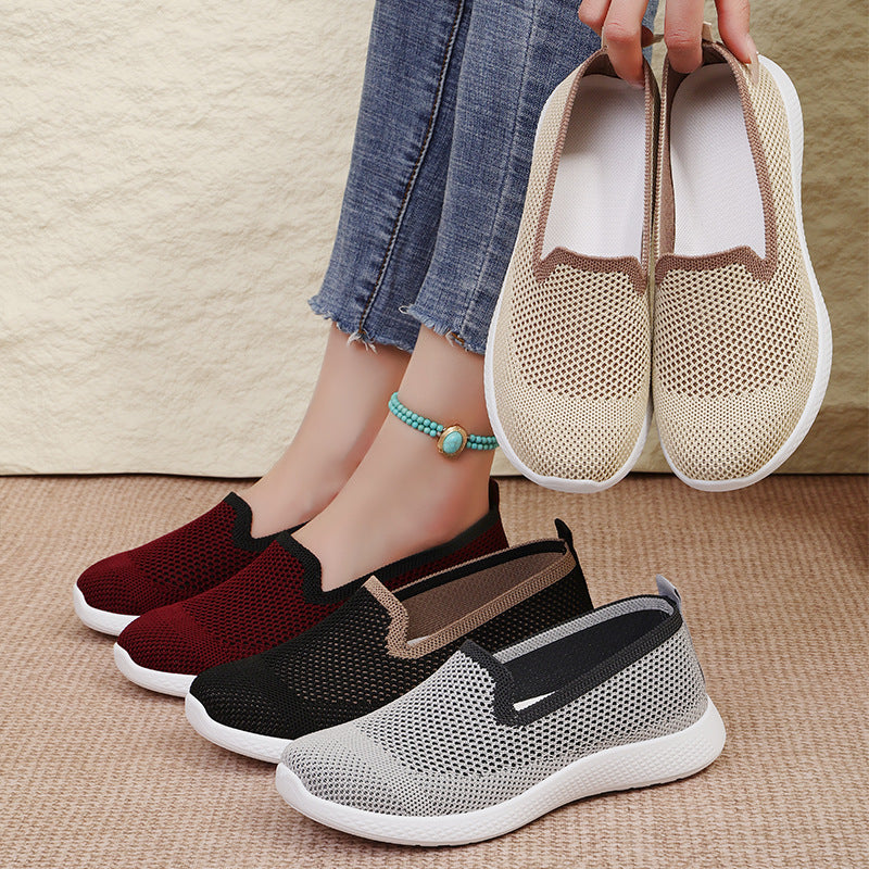 Damen Atmungsaktive Slip-On Sneaker EB