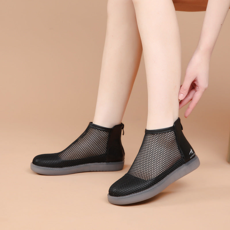 Damen Atmungsaktive Mesh-Stiefeletten mit rutschfester Sohle EB
