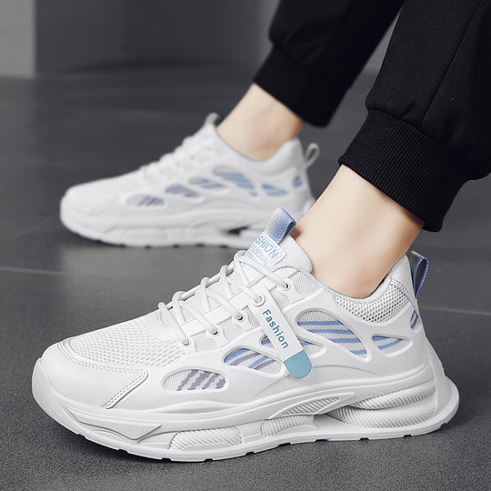 Damen Sportliche Multifunktions-Sneakers mit atmungsaktivem Mesh-Obermaterial und flexiblem Dämpfungssystem EB