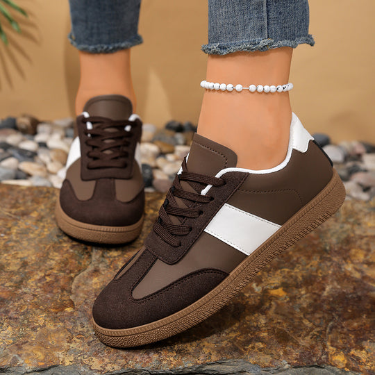 Damen Sneakers im modernen Sportschnitt mit rutschfester Gummisohle EB