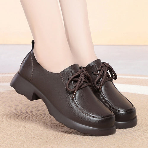 Damen Komfortable Schnürschuhe mit moderner Profilsohle EB