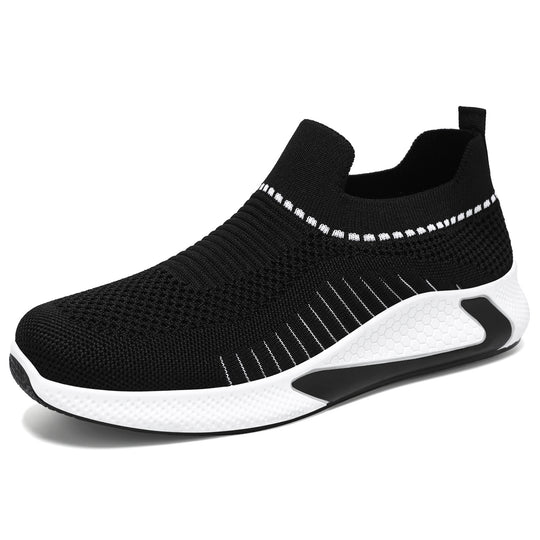 Damen Atmungsaktive Slip-On Laufschuhe mit flexiblem Mesh-Obermaterial EB