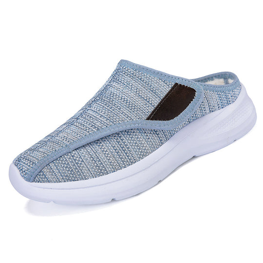 Damen Bequeme Slip-On Hausschuhe mit rutschfester Sohle EB