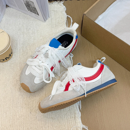 Damen Sneakers mit trendigem Design und atmungsaktivem Obermaterial EB