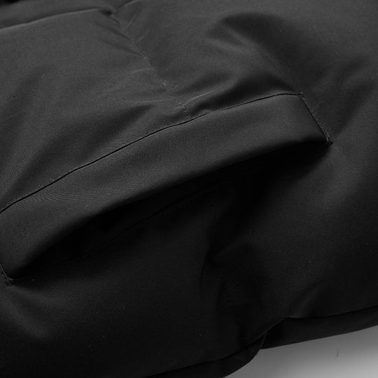 Damen modische Daunenjacke mit abnehmbarer Kapuze EB