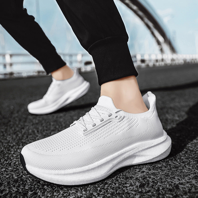 Damen Atmungsaktive Fitness-Sneaker mit elastischem Obermaterial EB