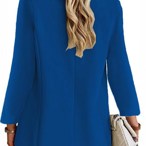Damen Blazer mit modischen Taschen und elegantem Schnitt EB